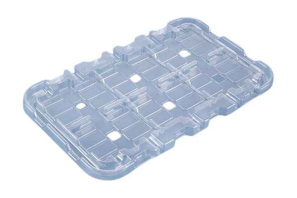 Alcohol-resistant anti-static blister tray